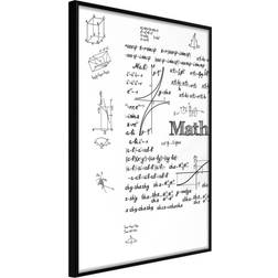 Artgeist Math Formulas Plakat