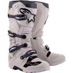 Alpinestars Tech Enduro Drystar S23, Stiefel wasserdicht Grau/Beige