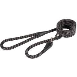 Ancol Heritage Nylon Rope Lead Black/grey 12mm X1.5m