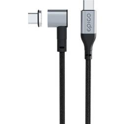 Epico Epico Magnetisk Vinklad USB-C USB-C 100W 2m