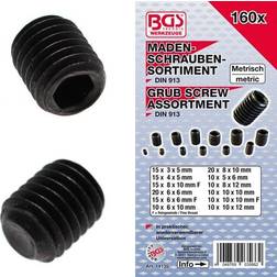 BGS Technic Penol skruesortiment 3-10mm 160 dele 14135 Værktøjssæt