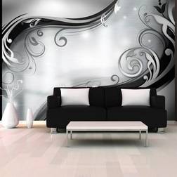 Artgeist Fototapet Grey wall 250 x 175 cm