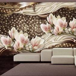 Artgeist Fototapet Pearls and Magnolias 250 x 175 cm