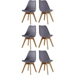 Life Interiors Lorenzo Padded Kitchen Chair 83cm 6pcs