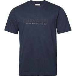 Chevalier Logo T-Shirt - Stormy Blau