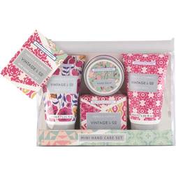 Heathcote & Ivory Co Fabric and Flowers Mini Hand Care Set