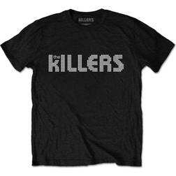 Rocks-Off Killers unisex t- shirt dots logo black cotton