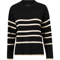 Vero Moda Stickad Black