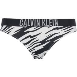 Calvin Klein Bikini Unterteil Zebra weiß-schwarz weiß-schwarz