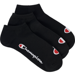 Champion Ankelstrumpor Sneaker Socks 3-pack Svart 35/38