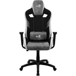 AeroCool Silla Gaming COUNT AeroSuede 180 Negro Gris