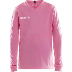 Craft Squad Jersey Solid LS JR - Pop