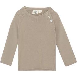 Flöss Flye rib bluse Beige år/104