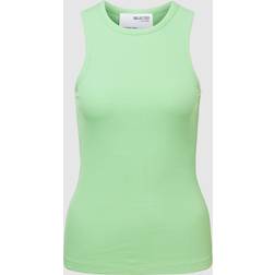 Selected Fanna Tank Top, Absinthe Green