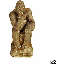 Gift Decor Gorilla Gold 20,5 Stück Dekofigur