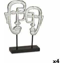 Gift Decor Dekorativ Ansigt Figur 27 x 32.5 x 10.5 cm Dekorationsfigur