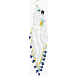 Sui Ava Parrot Miyuki Earring Dam Hängende Örhängen ONE