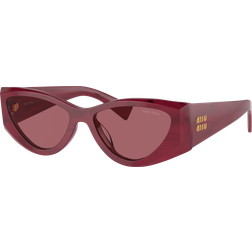 Miu Miu Woman Sunglass 06YS Frame color: Bordeaux, Violet