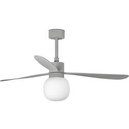 FARO BARCELONA Amelia Ball Loftventilator LED-Lampe Grå