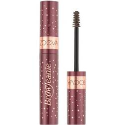 Zoeva Brow Jeanie Boosting Fibre Gel Black Brown