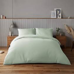Silentnight Supersoft Collection Sage Duvet Cover Green