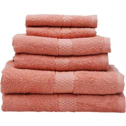 Premier Housewares Thread 6pc Kitchen Towel Pink