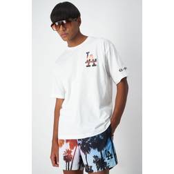 Champion T-Shirt 218923 Weiß Relaxed Fit