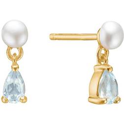 Carre EAR Post Øreringe hos Magasin Gold