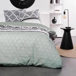 Today Sunshine 240x220 cm - 2 Personnes - Coton Imprimé Graphique Housse de couette