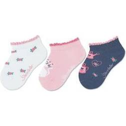 Sterntaler 3er-Pack Sneakersocken Katze