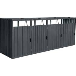 Home Deluxe Mülltonnenbox CUBO versch. (Gebäudefläche )