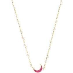Edblad Sky Necklace Kids Fuchsia Gold