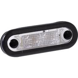 Hella LED-Lampa till Inbyggnad, 10-33V, 0,5W, Blått Ljus, Va