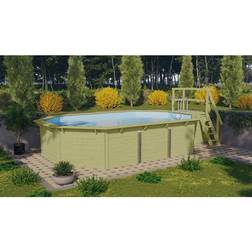 Karibu Holz-Pool Modell X4