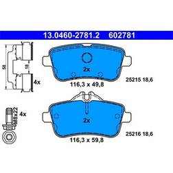 ATE Bremsbeläge hinten Mercedes Gle M-Klasse