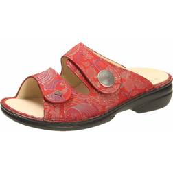 Finn Comfort womens sandals sansibar casual hook-and-loop leather synthetic