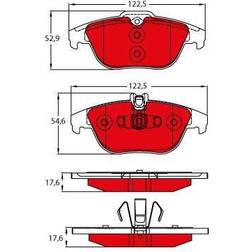 TRW Brake Pad DTEC