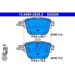 ATE Bremsbelagsatz, Scheibenbremse Hinterachse 13.0460-2626.2