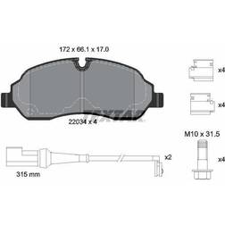 Textar Bremsbeläge vorne Ford Transit ab