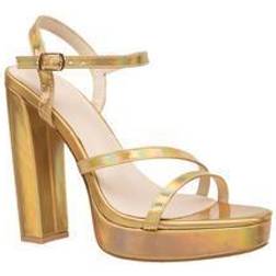 Halston Women's Sardinia Platform Dress Sandals in Gold