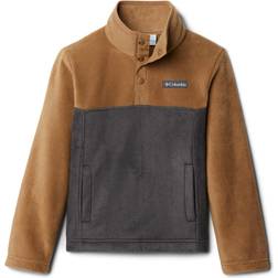 Columbia Boy's Steens Mountain Quarter Snap Fleece Pull-Over - Delta/Shark