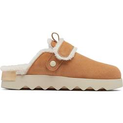 Sorel Women's Viibe Clog Suede Cozy Tawny Buff - Natural