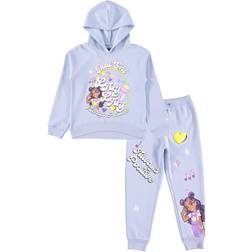 Nickelodeon Girls' that girl lay lay hoodie and jogger clothing set sizes 4-16