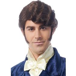 Franco Men's Brown Regency Wig