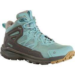 OBOZ Women's Katabatic Mid Waterproof Hiking Boots Island