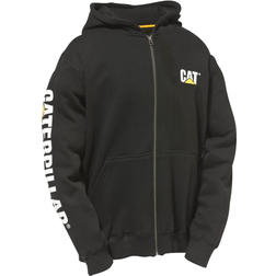Cat Men's Trademark Banner Full Zip Hoodie - Black