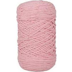 Rayher Braidy Recycling Garn, geflochten, 2mm ø puderrosa