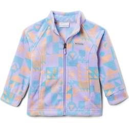 Columbia Girls Infant Benton Springs II Printed Fleece Jacket - Frosted Purple Quest