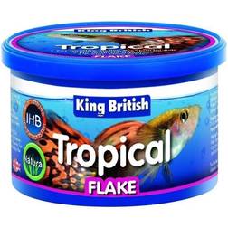 King British tropical aquarium fish flake food