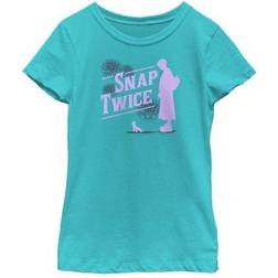 Netflix Girl's wednesday thing snap twice t-shirt